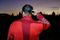1177310010 - LED Rechargeable Head Torch, 400lm, IP44, Black