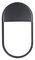 ILBHPA007 - Tough Shell Compact Bulkhead Oval Eyelid Accessory, Black