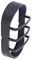 ILBHPA008 - Tough Shell Compact Bulkhead Oval Louvre Accessory, Black