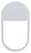 ILBHPA011 - Tough Shell Compact Bulkhead Oval Eyelid Accessory, White