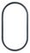 ILBHPA014 - Tough Shell Compact Bulkhead Oval Bezel Accessory, Anthracite Grey