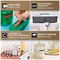 520109 - Embossing Adhesive Tape, White on Black, 9mm x 3m, Pack of 10