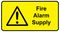 LDWFASA - Fire Alarm Supply Labels, Pack of 18