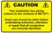 LDCMCSA - Caution Mixed Cable Notice Labels, Pack of 12