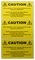 LDCMCSA - Caution Mixed Cable Notice Labels, Pack of 12