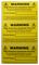 LDWHPCSA - Warning High Protective Conductors Labels, Pack of 12