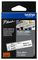 FLE2511 - P-Touch Die-Cut Tape Casette, Black on Whiite, 21mm