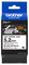 HSE211E - Heat Shrink Tube Tape Cassette, Black on White, 5.2mm
