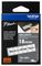 TZESE4 - P-Touch Security Labelling Tape Cassette, Black on White, 18mm