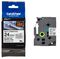 TZESL251 - P-Touch Self-Laminating Labelling Tape Cassette, Black on White, 24mm