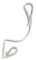 AC03082 - Christmas Lights Plastic Gutter Hooks, 16 Pack