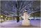 LV081336W - 24 Chaser Icicle Christmas Lights, White, 6.9m