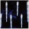 LV081336W - 24 Chaser Icicle Christmas Lights, White, 6.9m