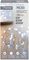 LB151211W - 200 LED Pin Wire Christmas Lights, White, 10m