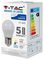 262 VT-245 - 4.5W LED Golf Ball Bulb, E27, Cool White, 470lm