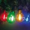 LV191200M - Connectable Round LED Festoon Lights, 10 Multicolour Bulbs