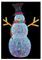LV191616 - 1.3m LED Acrylic Christmas  Snowman
