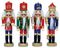 AC171639 - 4 Piece Christmas Nutcracker Ornament Set