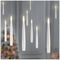 LB192205 - 15cm Flickerbright Floating Candles with Timer - Pack of 10