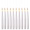 LB192205 - 15cm Flickerbright Floating Candles with Timer - Pack of 10