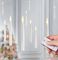 LB192205 - 15cm Flickerbright Floating Candles with Timer - Pack of 10