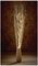 LV093349S - LED Christmas Twig Light Decorations, 1.2m Silver Glitter