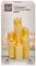 LB201034 - 27.5cm Flickerbright Wax Candle with Melted Effect and Timer