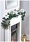DF151982 - 1.8m Poinsettia Decorative Garland, White