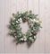 DF217112 - 50cm Eucalyptus Decorative Wreath, Glittered