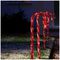 LV203088R - 62cm Red LED Candy Cane Path Light, 4pc