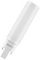 4058075558502 - 7W LED Tube, G24d-2, 4000K, 770lm, Non-Dimmable, 120°