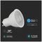 VT-227D8 21196 - 6W GU10 LED Bulb, 4000K, 445lm, Dimmable