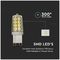 VT-204 21248 - 3W LED Capsule Bulb, G9, 6500K, 330lm, Non-Dimmable