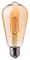 VT-1966 214362 - 6W LED Filament ST64 Bulb, 2200K, 550lm, Amber