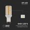VT-2175D 217431 - 4.5W G9 LED Capsule Bulb, 6500K, 450lm, Dimmable