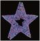 LV231504W - 60cm White Christmas Star with 1700 Rainbow LEDs