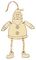 AC111794 - 20cm Colour Your Own Christmas Hanging Decorations with Dangly Legs - Various Designs