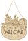 AC111795 - 15cm Colour Your Own Christmas Hanging Snowman Plaques - Various Designs