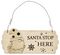 AC231245 - 17cm Colour Your Own Christmas Gonk Wall Hanging Decoration - Various Designs