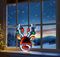 LV243023 - 60cm LED Infinity Mirror, Reindeer