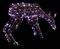 LV243216 - 1m Lit Rattan Deer with Colour Switch