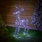LV243226 - 1m Lit Rattan Stag with Colour Switch