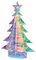 LV236184 - 82cm Iridescent Dream Tree with 300 White LEDs