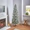 NT750KWFL - 2.3m Pre-Lit Snowy Kingswood Christmas Tree