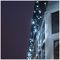 EC10067 - 120 LED Connectable Twinkle Icicle Lights with Black Cable, Cool White, 5m