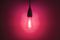 ST64/FILDIM/4W/BC/PINK - 4W LED Filament ST64 Bulb, BC/B22, Pink, Dimmable