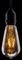 ST64/LEDFIL/4WBCCRACKLE - 4W Crackle Glazed LED Filament Bulb, ST64, BC/B22, 1800K, 200lm, Dimmable