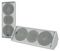 CX-1608W - Dual 6.5” Passive Speakers White (Pair), 8 Ohm, 160W RMS