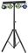 DJLIGHT60 - LED Powerbar RGBW Set 2xPar/2xMoonflower with Stand & IR Remote
