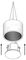 PC-200W - 335mm Pendant Can for CS-C Speakers